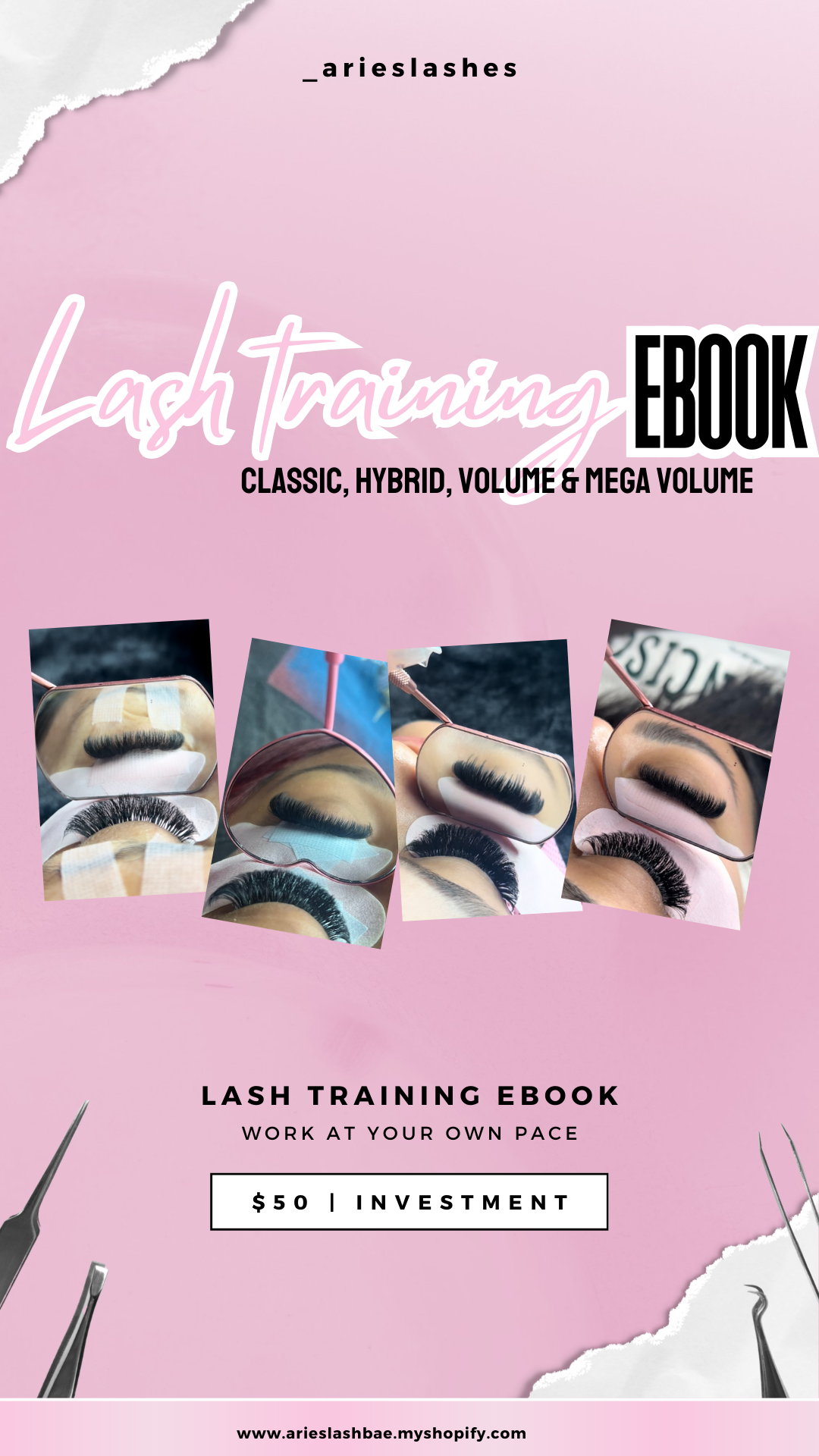 Lash Training E-Book